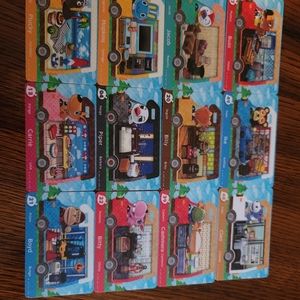 Animal crossing amiibo cards